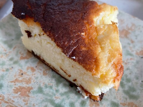 混ぜるだけ！超簡単！バスク風　チーズケーキ